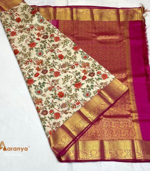 Traditional silk saree