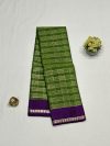 Stripes & checks Kanjivaram silk saree