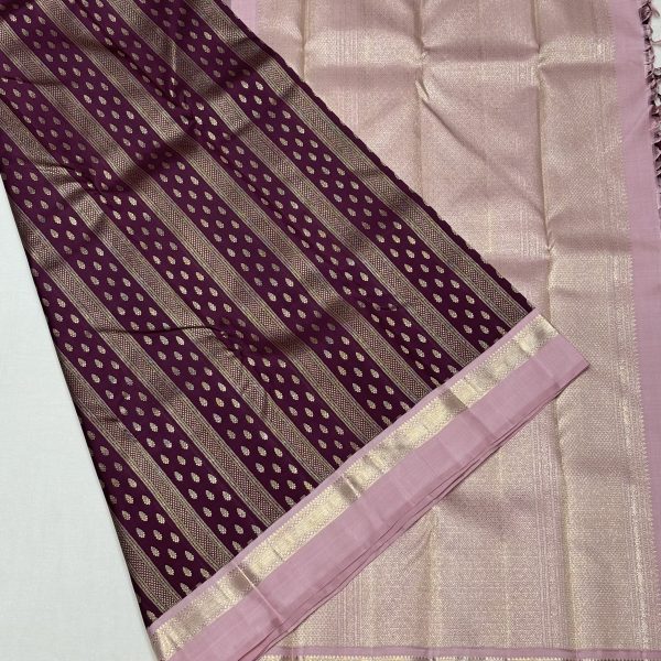 contemporary kanjivaram saree